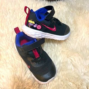 NIKE  REVOLUTION 6 Running Shoe, toddler size 8